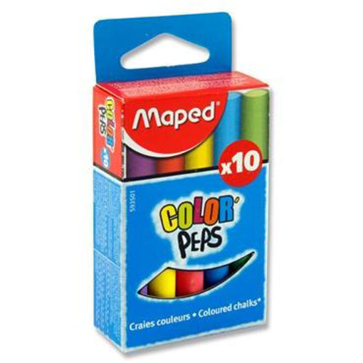 Picture of MAPED CHALK - COLOURED X10
